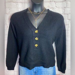 Black Pullover Sweater